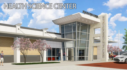 Terrell Health Science campus rendering