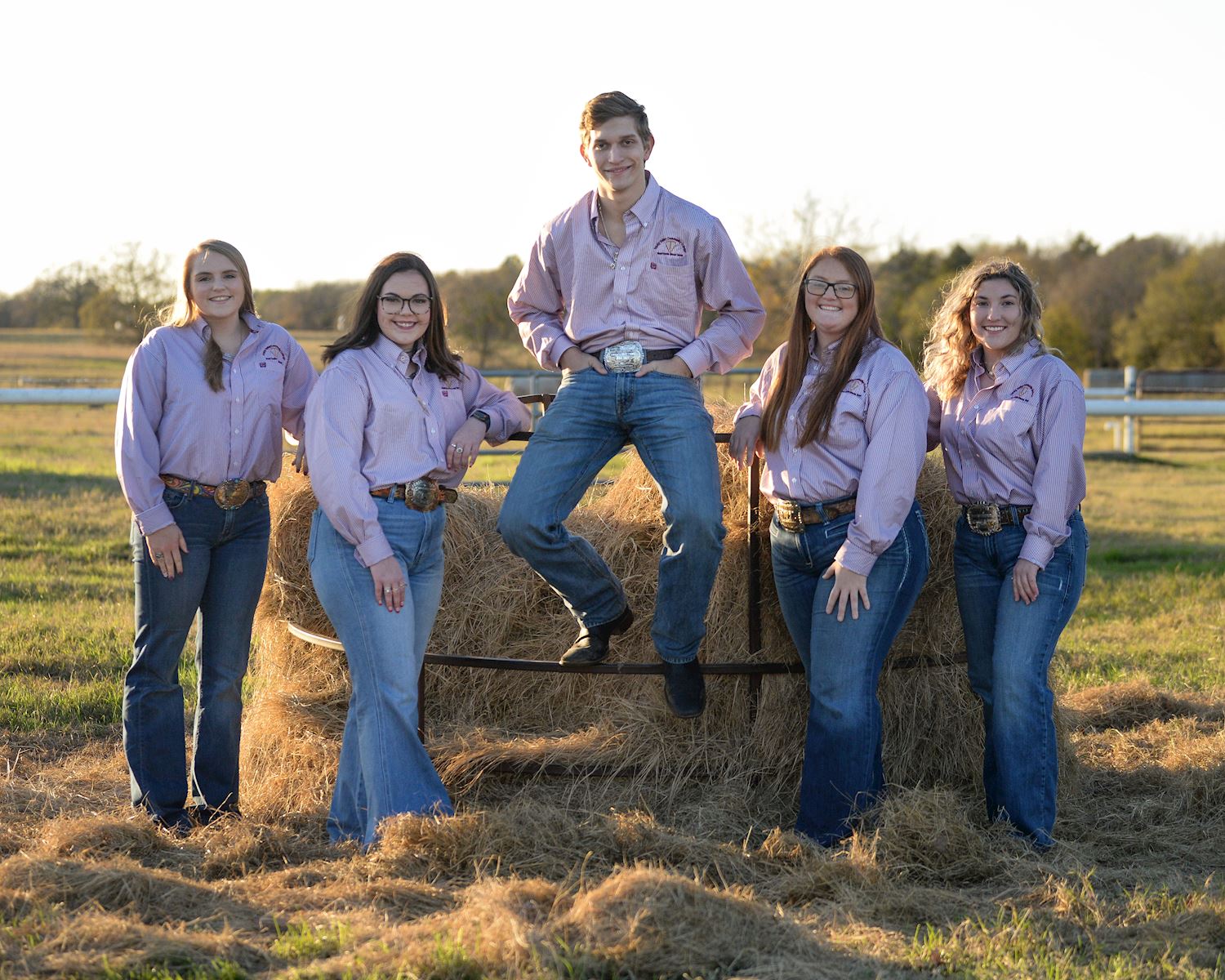 2021-22 TVCC Beef Cattle Show Team at Tulsa State Fair