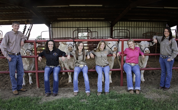 2012-2013 TVCC Beef Cattle Show Team