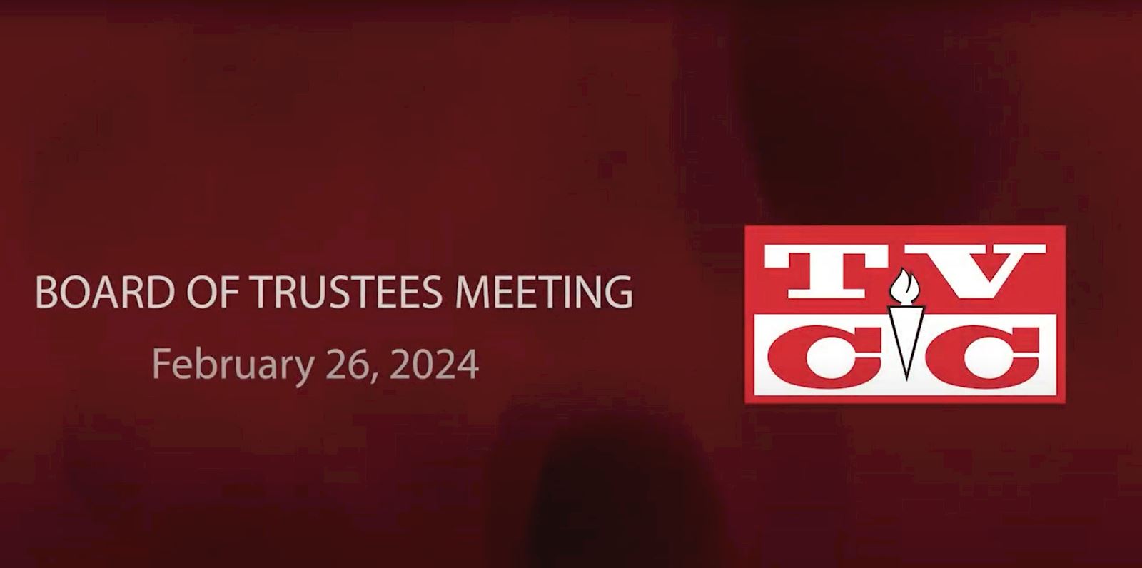 Board of Trustees Meeting , Monday, February 26, 2024                                                                                       