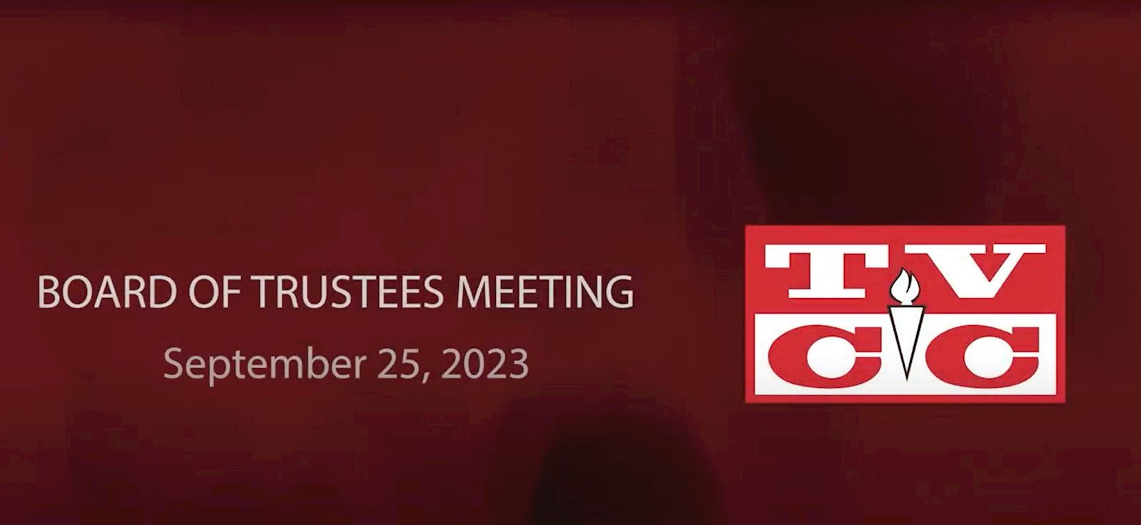 Board of Trustees Meeting , Monday, September 25, 2022                                                                                      