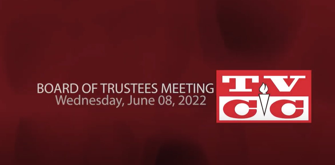 Board of Trustees Special Meeting, Wednesday, June 08, 2022                                                                                 