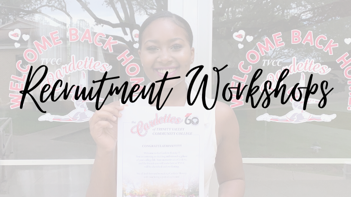 Recruitment Workshops                                                                                                                       