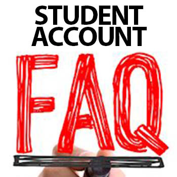 Student Account FAQs