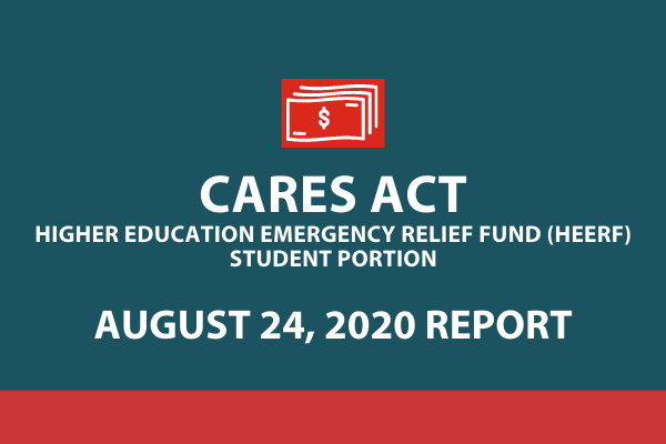 CARES Act August 24 Report