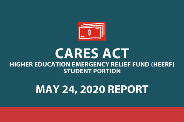 CARES Act Report May 24, 2020