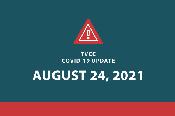 COVID-19 August 24 2021 Update                                                                                                              