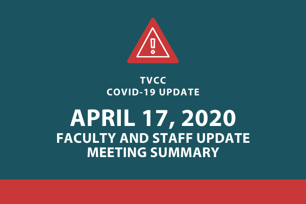 COVID-19 Update April 17, 2020