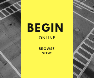 yellow and black road image to begin browsing online courses