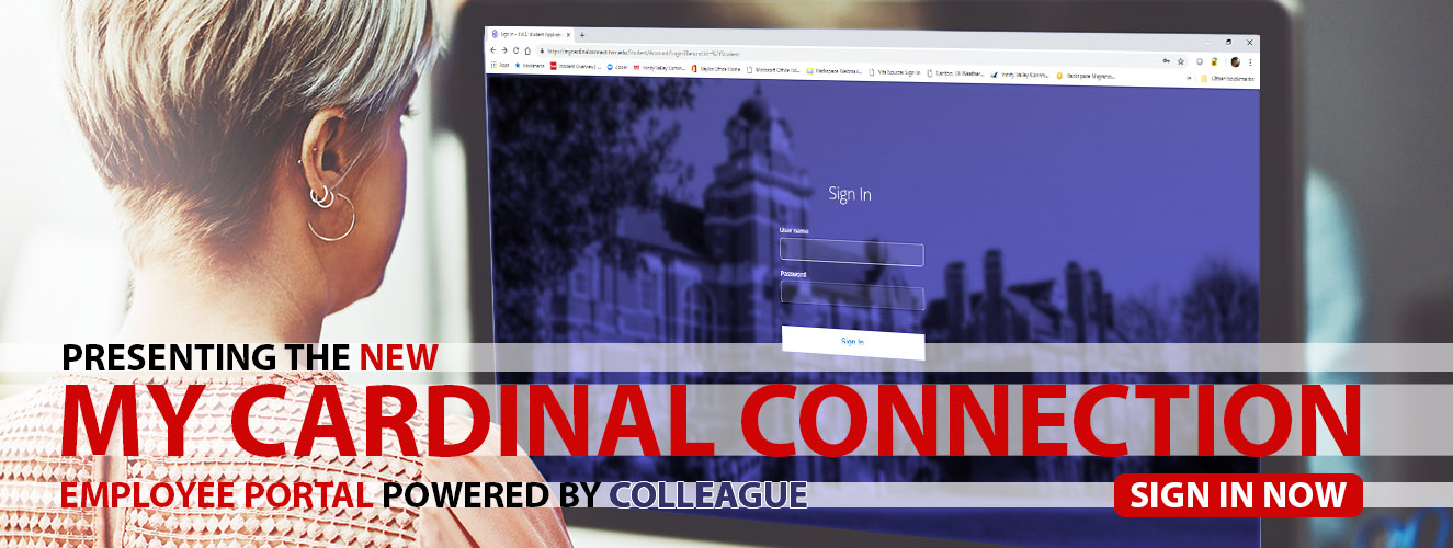 Presenting the new MyCardinalConnection employee portal powered by Colleague