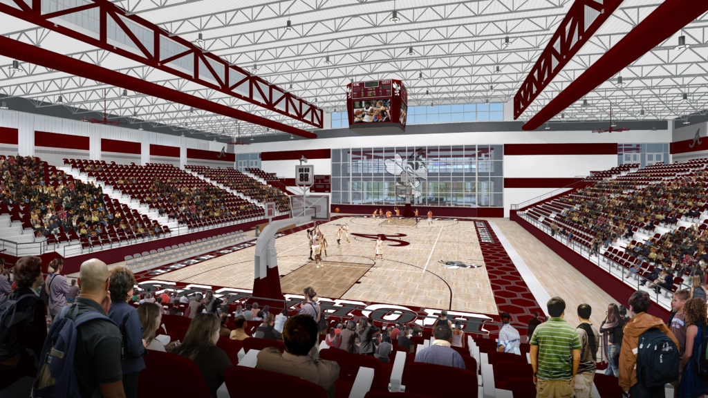 Inside AHS Hornets arena