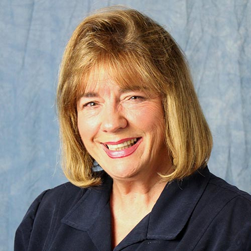 woman smiling