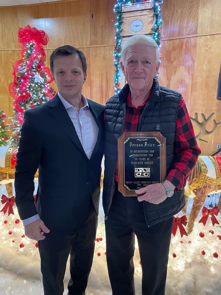 Dr. Vernon Price to Retire After 56 Years at TVCC                                                                                           