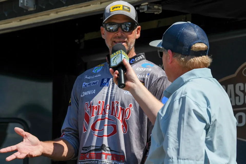 Todd Castledine has been fishing the Bassmaster Opens since 2009. Photo by bassmaster.com                                                   