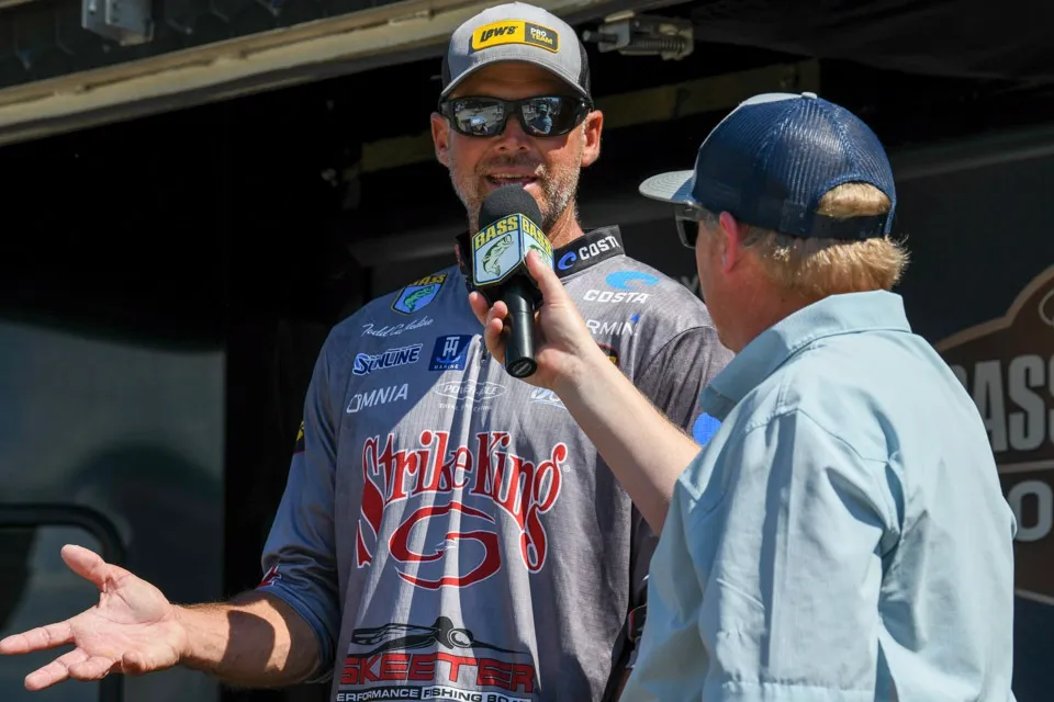 Todd Castledine has been fishing the Bassmaster Opens since 2009. Photo by bassmaster.com