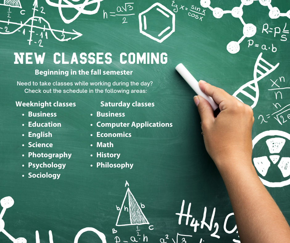 New Course Offerings at TVCC