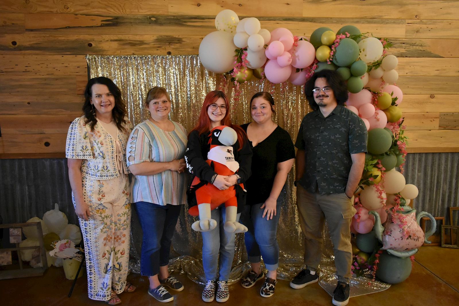 Kendra Brooks with group                                                                                                                    