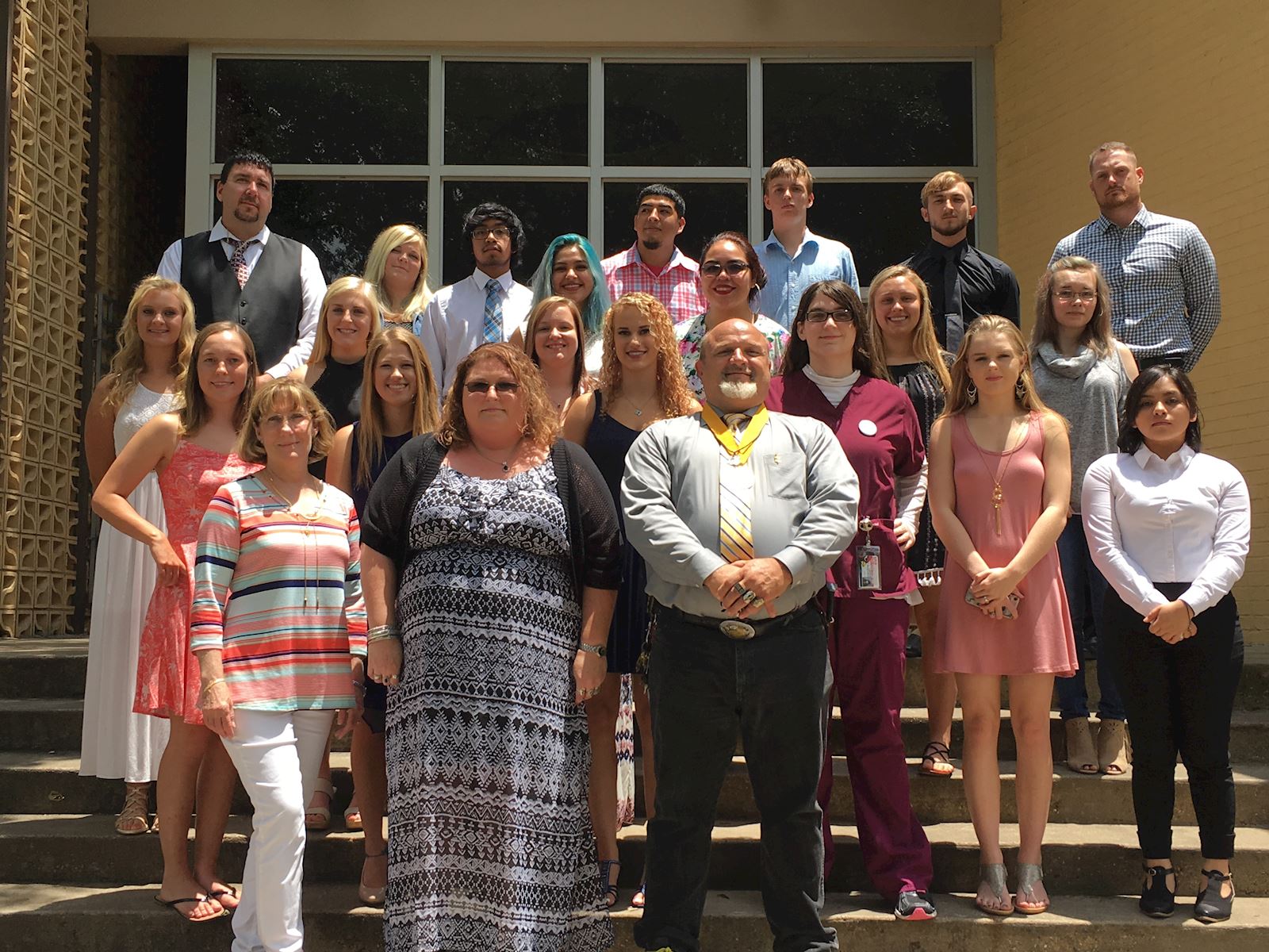 TVCC Phi Theta Kappa summer inductees.