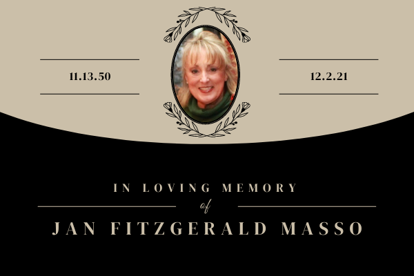 Scholarship in memory of Jan Fitzgerald Masso