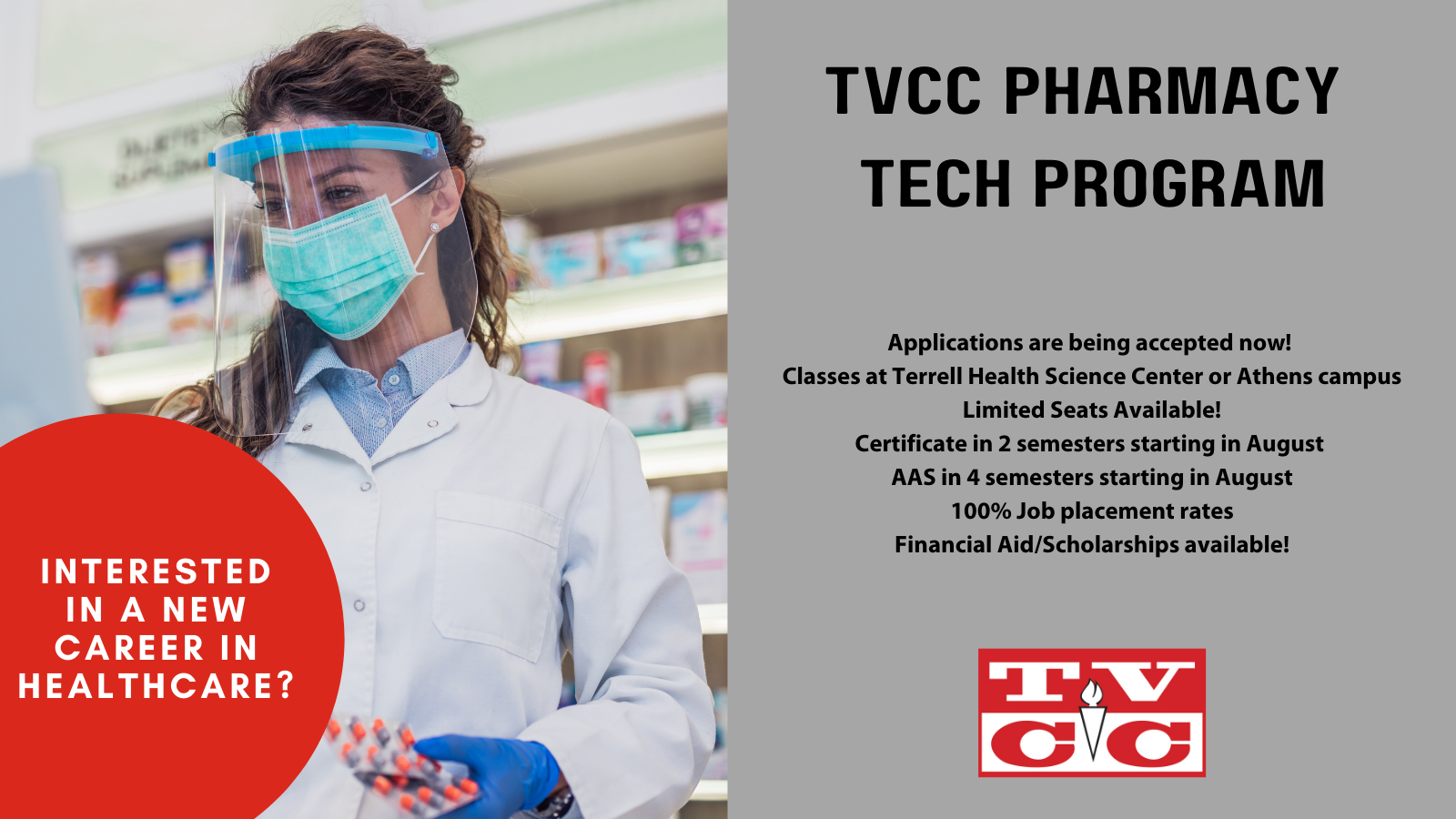 Pharmacy Tech program                                                                                                                       