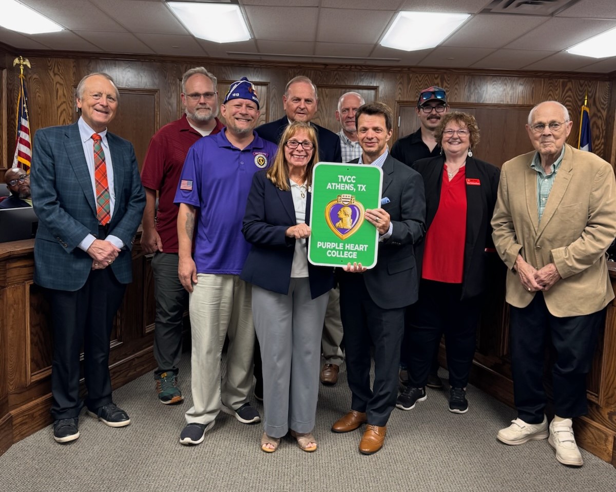 TVCC Named Purple Heart College                                                                                                             
