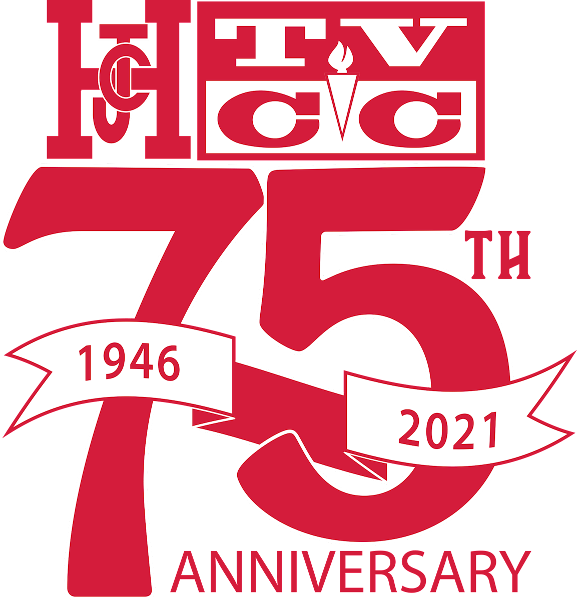 75th anniversary logo