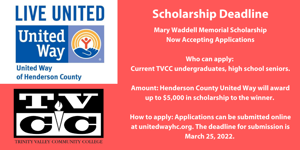 Mary Waddell Scholarship