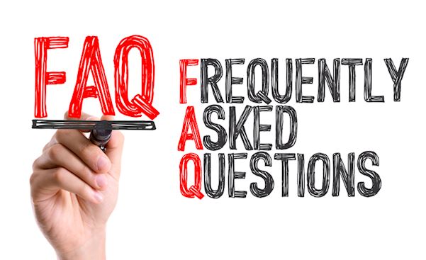 Frequently Asked Questions                                                                                                                  