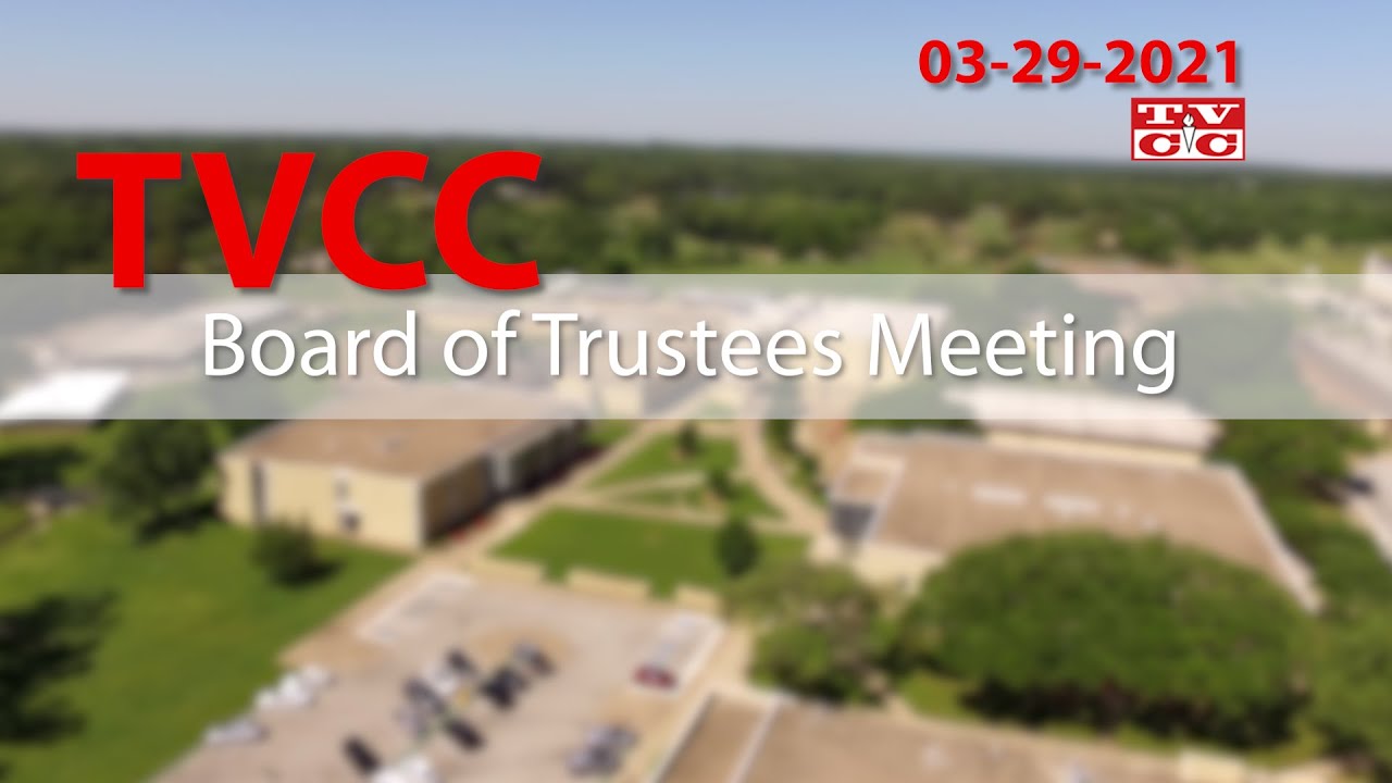 Board Regular Meeting - March 29, 2021