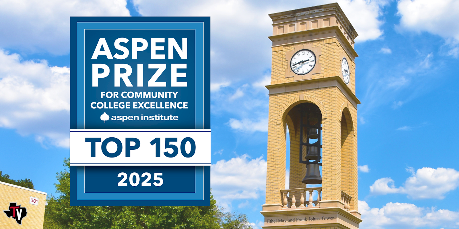 The Aspen Institute names Trinity Valley Community College one of the 150 Community Colleges Eligible for the $1 Million 2025 Aspen Prize   